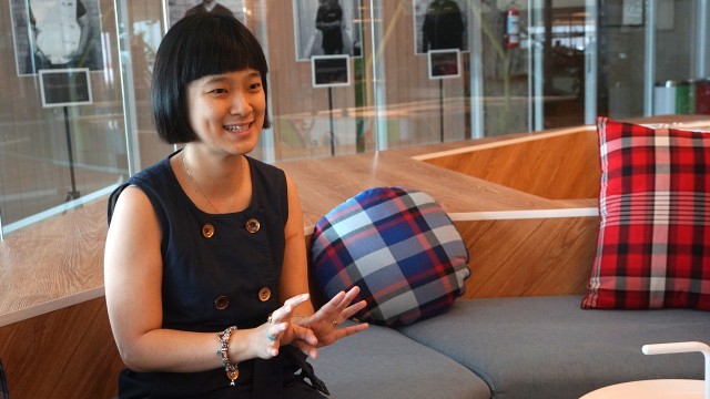 Chief Commercial Expansion Gojek Catherine Hindra Sutjahyo. (Foto: Fanny Kusumawardhany/kumparan)