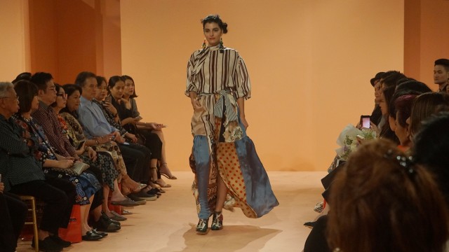 Fashion Show Biyan Spring/Summer 2018. (Foto: Fanny Kusumawardhany/kumparan)