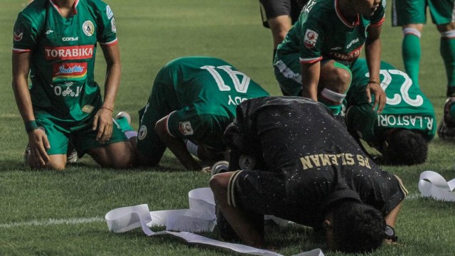 PSS Sleman vs Madura FC (Foto: Dok. PSS Sleman)
