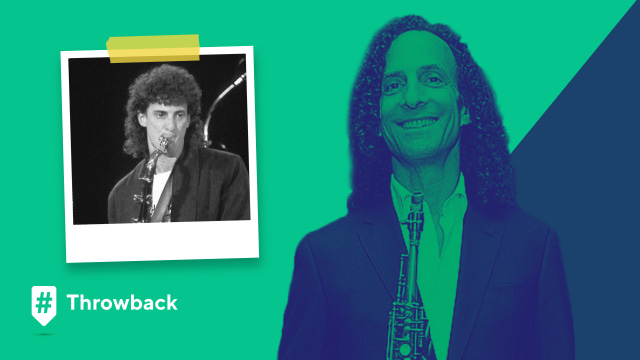 Kilas Balik Musisi Kenny G. (Foto: Instagram @kennyg. Infografik: Sabryna Putri Muviola.)