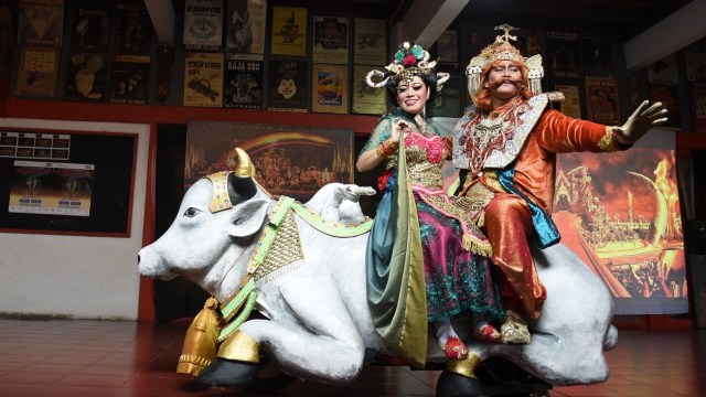 Cuplikan adegan 'Mahabarata: Asmara Raja Dewa' di konferensi pers Teater Koma (Foto: Image Dynamics)