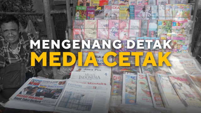 Mengenang Detak Media Cetak. (Foto: Nugroho Sejati/kumparan)
