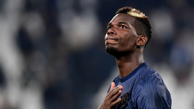 Pogba bantu United taklukkan Juventus. (Foto: Miguel MEDINA / AFP)