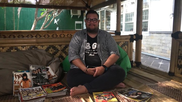Maulana Fadilah, penggemar majalah Hai (Foto: Irish Tamzil)