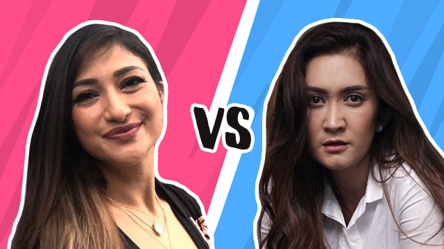 Rahma Azhari dan Nafa Urbach. (Foto: Infografik: Putri Sarah Arifira.)