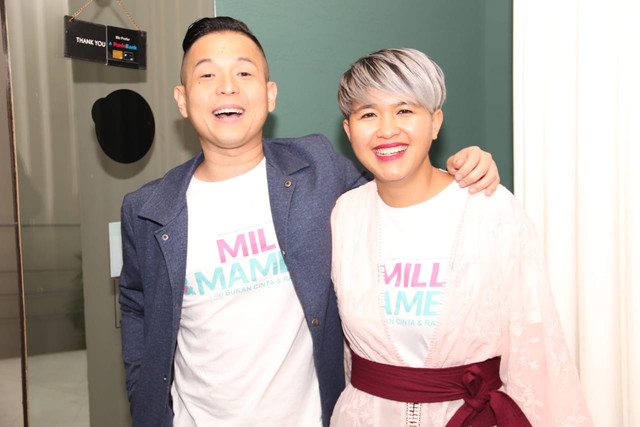 Ernest Prakasa dan istri (Foto: Munady/kumparan)