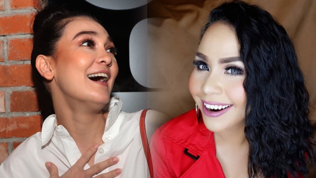 Luna Maya dan Melaney Ricardo. (Foto: Munady Widjaja dan Instagram/@melaney_ricardo)