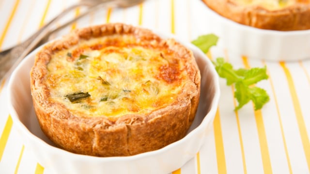 Quiche bisa jadi bekal sekolah anak yang lezat dan praktis (Foto: Shutterstock)
