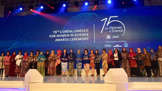 Penghargaan L’Oreal Woman in Science 2018
(Foto: Ratmia Dewi/kumparan)