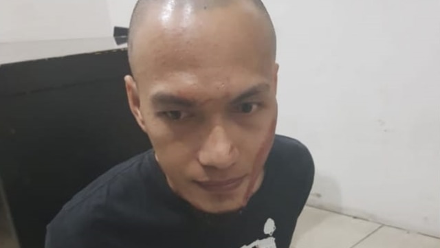 Rohandi, pria yang menyerang polisi di Polsek Penjaringan, Jumat (9/11/2018). (Foto: Dok. Istimewa)