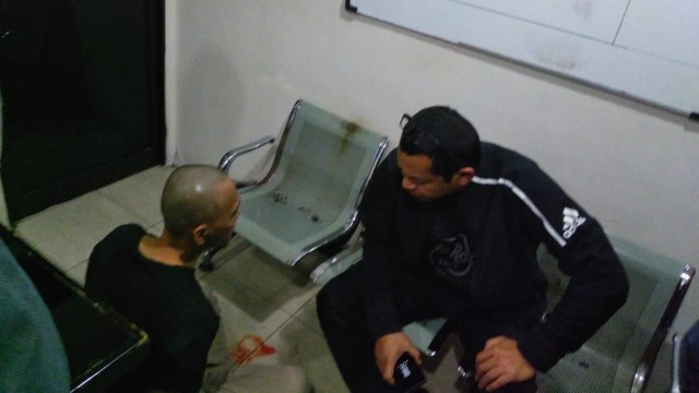 Rohandi, pria yang menyerang polisi di Polsek Penjaringan, Jumat (9/11/2018). (Foto: istimewa)