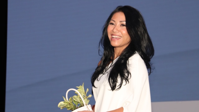Anggun C. Sasmi. (Foto: Munady Widjaja)
