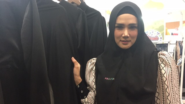 Mulan Jamela di Hijrah Fest 2018. (Foto: Giovanni/kumparan)