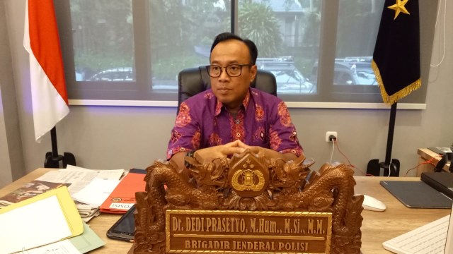 Karo Penmas Polri Brigjen Dedi Prasetyo di Mabes Polri. (Foto: Adim Mugni/kumparan)