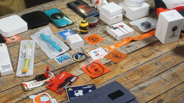 Koleksi produk Xiaomi milik Mohammad Ismail. (Foto: Helmi Afandi/kumparan)