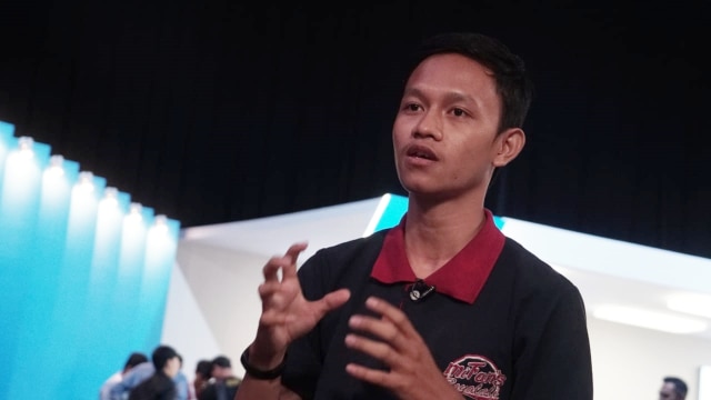 Musthafa Kamil, Mi Fans asal Solo. (Foto: Iqbal Firdaus/kumparan)