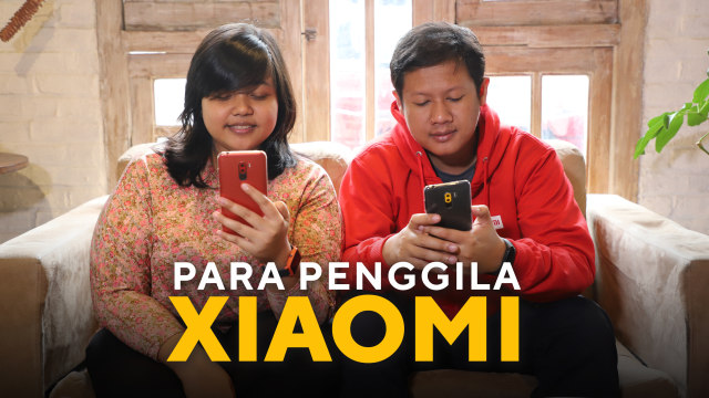 Para Penggila Xiaomi: Fajar Yogas (kanan) dan Dea (kiri). (Foto: Bianda Ludwianto/kumparan)