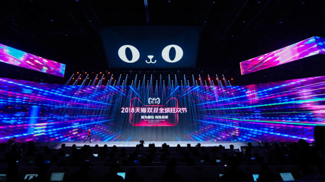 Opening Global Shopping Festival dari Media Center. (Foto: Dok. Alibaba)