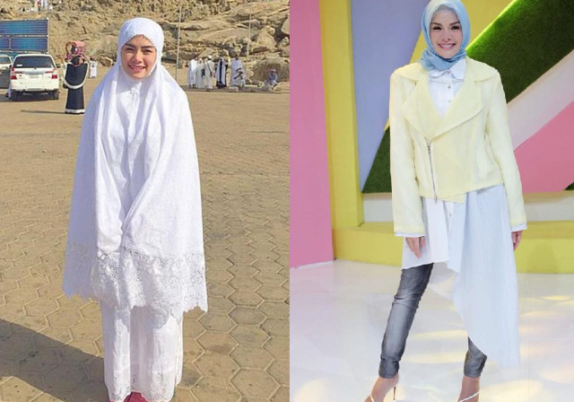 Intip 7 Penampilan Nikita Mirzani yang Sedang Hamil saat Pergi Umrah 