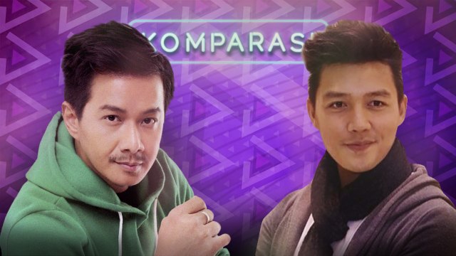 Membandingkan gaya Delon 'Idol' dan Dirly 'Idol' (Foto: Instagram @delonthamrinofficial/@dirlydave)