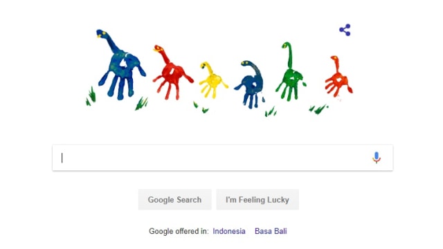 Google Doodle Hari Ayah (Foto: Google)
