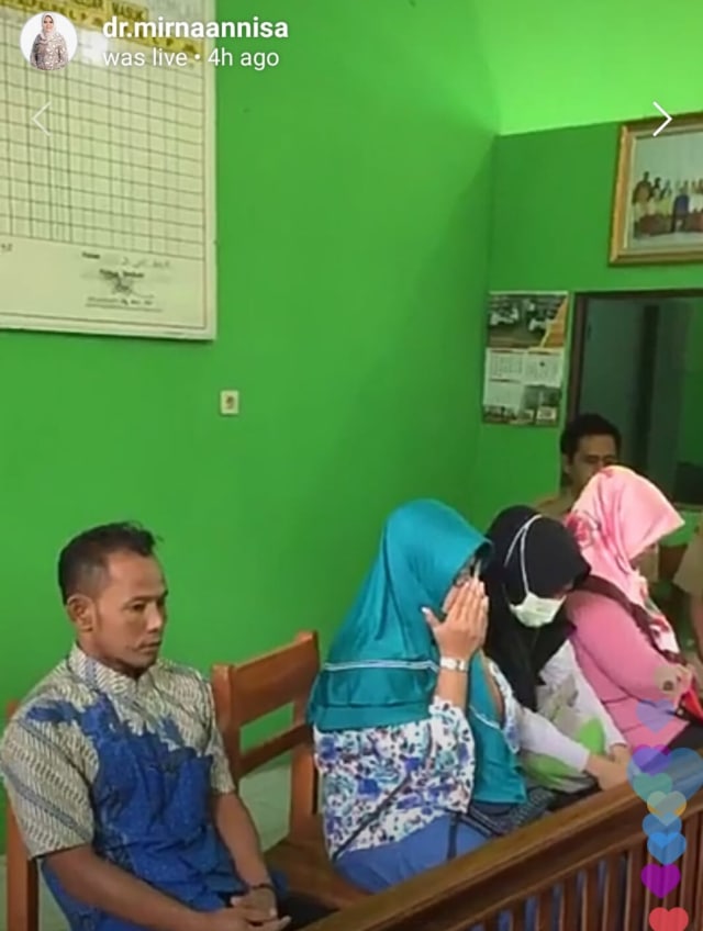 Suasana pertemuan Bupati Kendal, Siswa SMK 03 NU Kaliwungu Kendal, dan Pak Joko. (Foto: Instagram @dr.mirnaannisa)