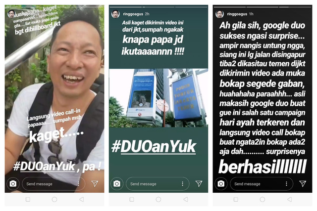 Ringgo Agus dapat kejutan (Foto: IG @ringgoagus)