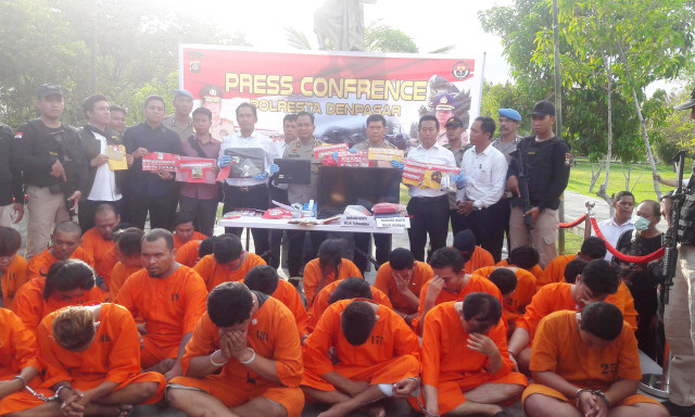 Cara Unik Polda Bali Berantas Narkoba, Pelaku Diminta Buat Ikrar di Monumen