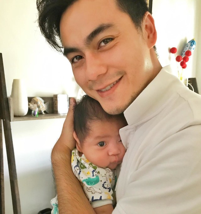 Chef Steby Rafael dan anak (Foto: Instagram/ @standbysteby)