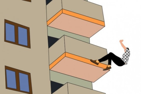 Tidur di Balkon, Siswa Ponpes Benda Tewas Terjatuh