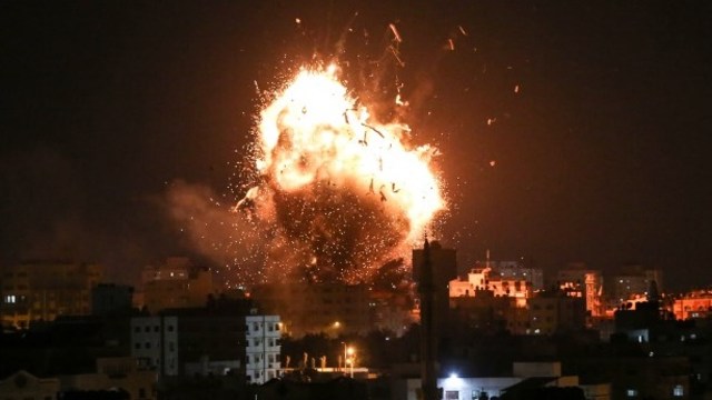 Serangan Israel ke Gaza (Foto: Bashar Taleb)