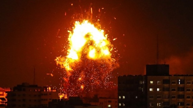 Serangan Israel ke Gaza (Foto: Mahmud Hams)