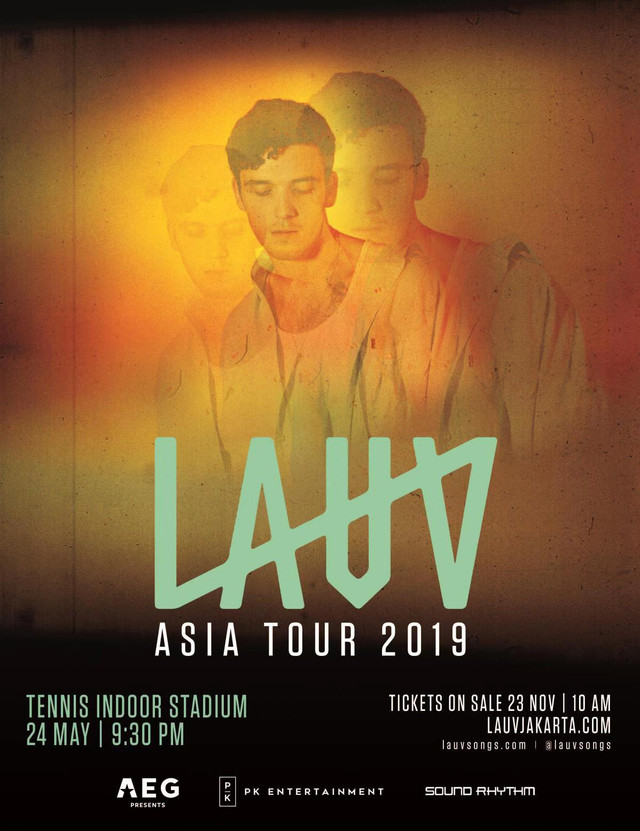 Lauv konser di Jakarta Mei 2019 (Foto: PK Entertainment)