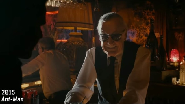 Stan Lee di dalam film Ant-Man 2015. (Foto: Youtube/SuperHeroesEvolution)