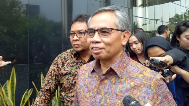Ketua Dewan Komisioner (DK) Otoritas Jasa Keuangan (OJK) Wimboh Santoso. (Foto: Aprilandika Pratama/kumparan)
