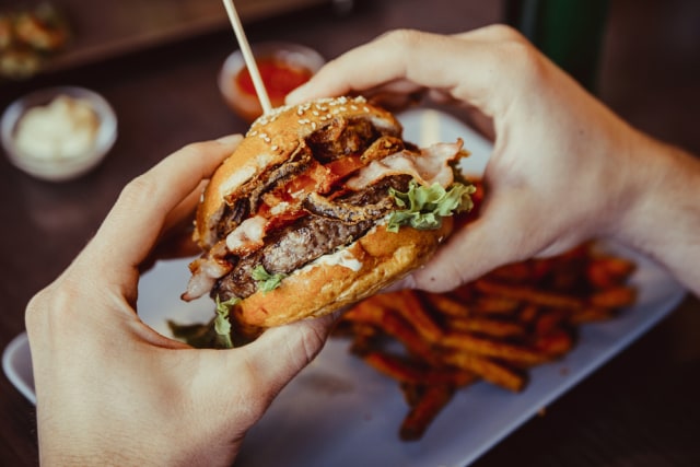 Ilustrasi burger Foto: Shutter Stock