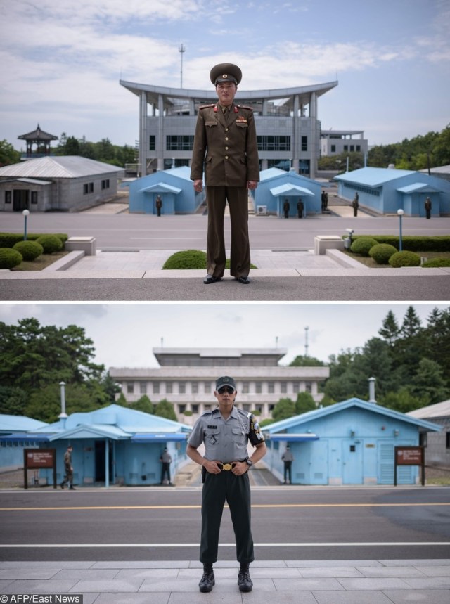 7 Potret Perbedaan Penampilan Pekerja di Korea Utara dan Korea Selatan (2)