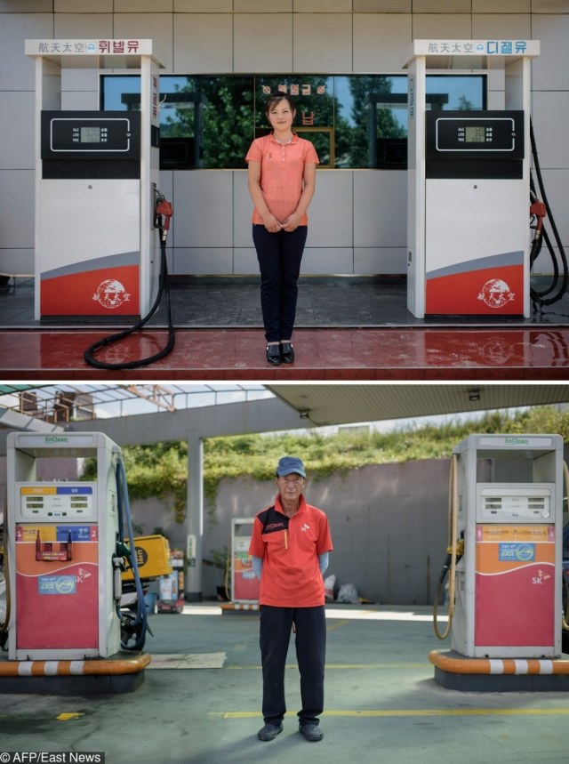 7 Potret Perbedaan Penampilan Pekerja di Korea Utara dan Korea Selatan (4)