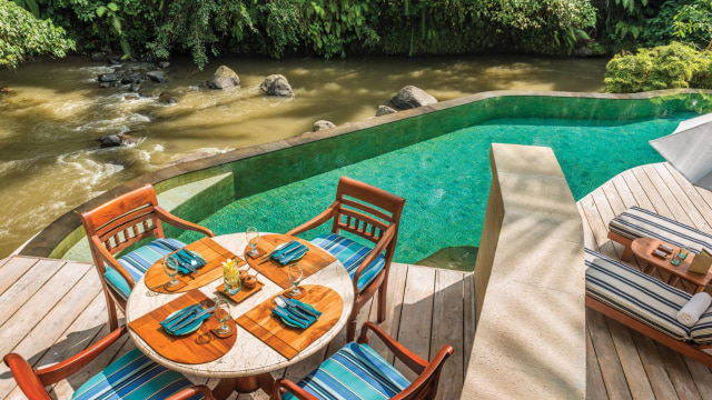 Restoran pemandangan alam di Bali (Foto: Dok. Four Seasons Resort Bali)