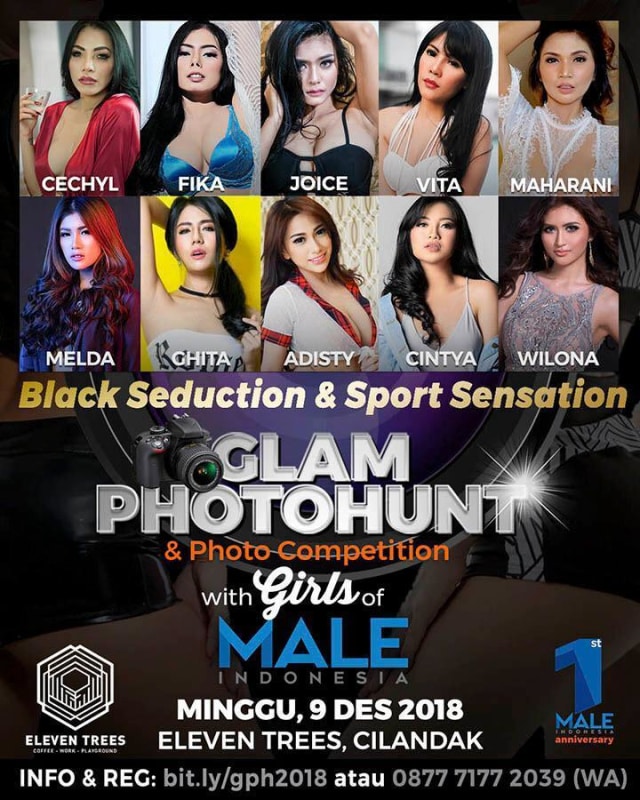 Daftarkan Diri Kamu di Event Foto Terbesar Tahun 2018 Bareng Male Indonesia