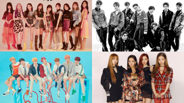 Top 10 Artist Melon 2018. (Foto: Berbagai sumber)