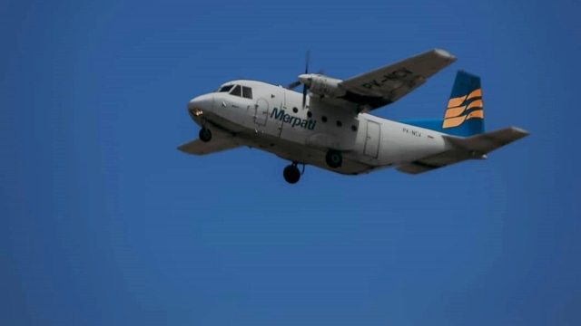 Ilustrasi Pesawat Merpati Nusantara Airlines. (Foto: Instagram/@aviationfotografer)