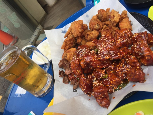 ayam goreng Korea Foto: Shutterstock