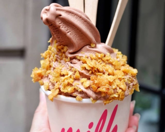 Chocolate cover pretzels soft serve (Foto: Dok: Food Affair)