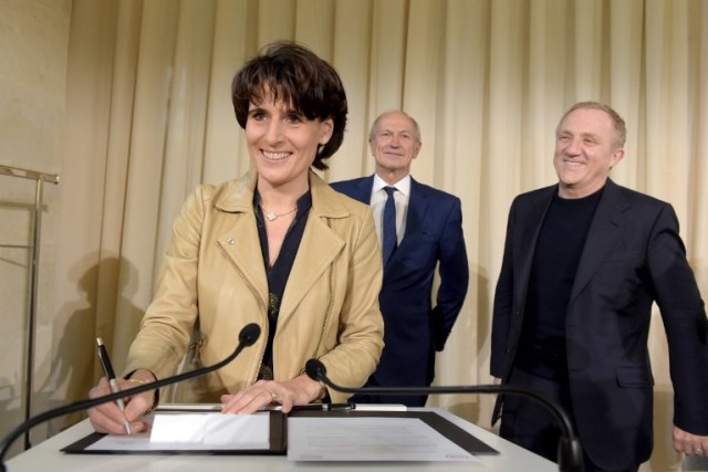 Kering dan L'Oreal Tanda Tangani Piagam Anti Kekerasan Berbasis Gender (Foto: AFP/ERIC PIERMONT)