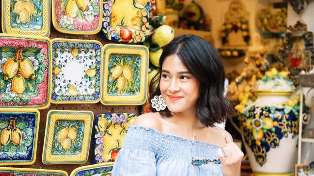 Rambut pendek Dian Sastro (Foto: Dok. Dian Sastro)