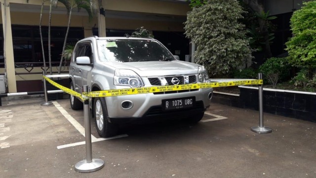 Mobil milik keluarga yang dibunuh di Pondok Gede. (Foto: Dok. Istimewa)