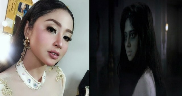 5 Seleb Cantik yang Tampak Menyeramkan saat Akting di Film Horor (2)