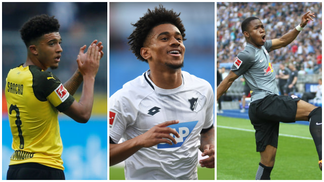 Jadon Sancho, Reiss Nelson, Ademola Lookman (Foto: Composite (Reuters, AFP))