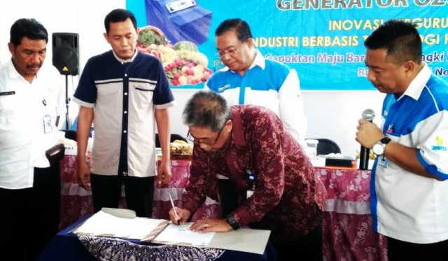 Kemenristek : Brebes Jadi Pilot Project di Jateng dalam Penggunaan Generator Ozon